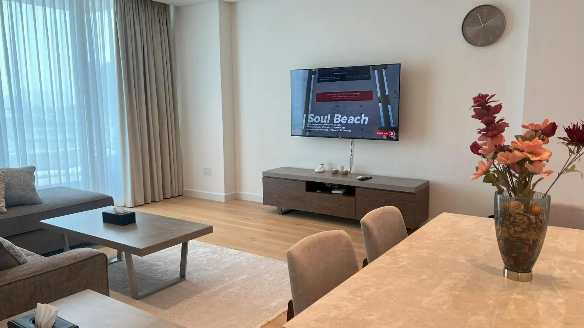公寓式酒店 2Br Soul Beach Mamsha Al Saadiyat Full Apartment 阿布扎比 阿拉伯联合酋长国